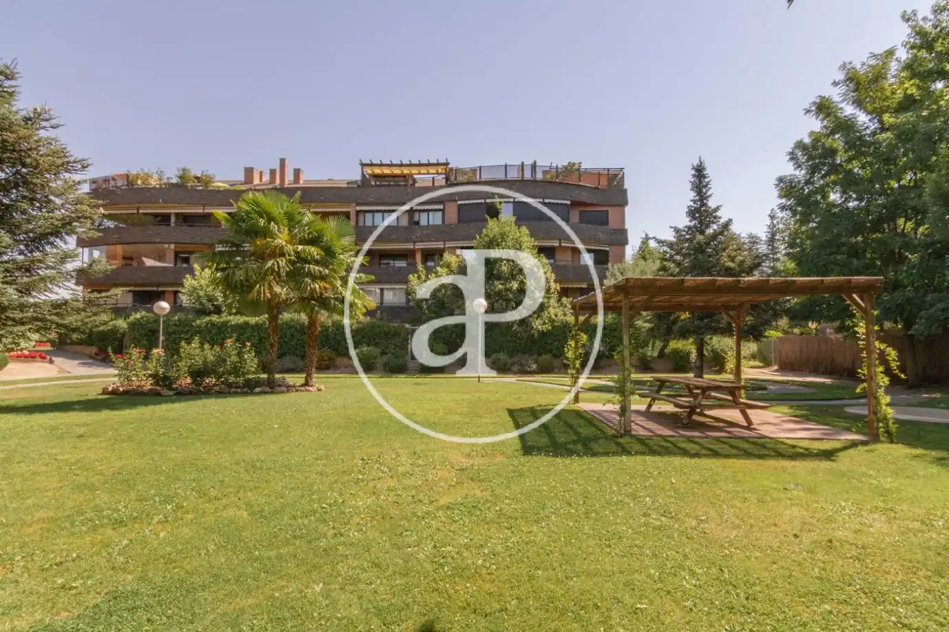 Garden of Flat for rent in La Moraleja  with Air Conditioner, Heating and Terrace