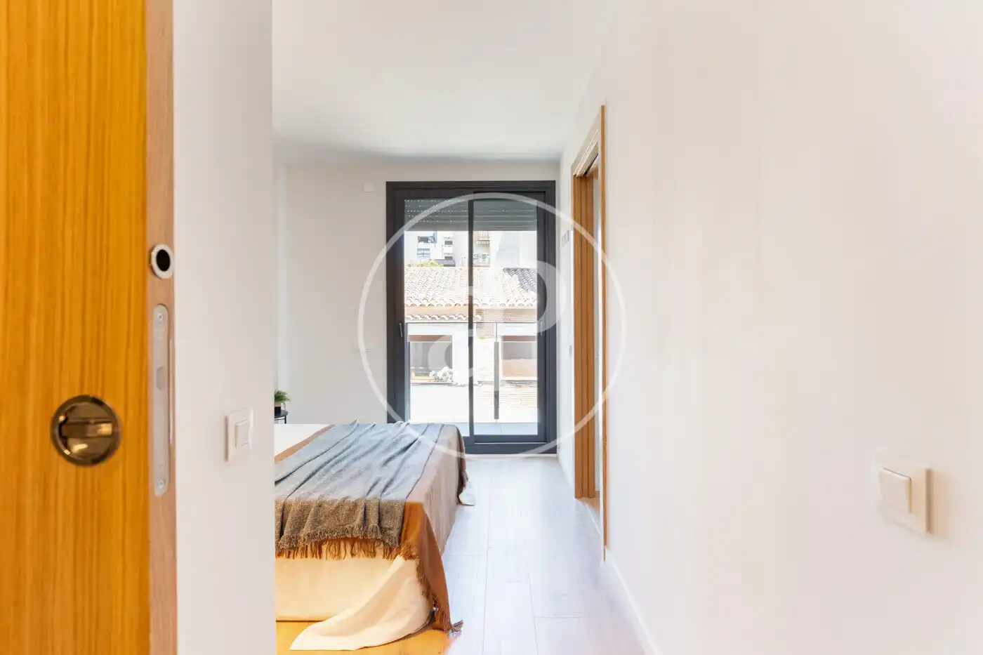 Bedroom of Flat for sale in Sant Cugat del Vallès  with Air Conditioner, Heating and Terrace