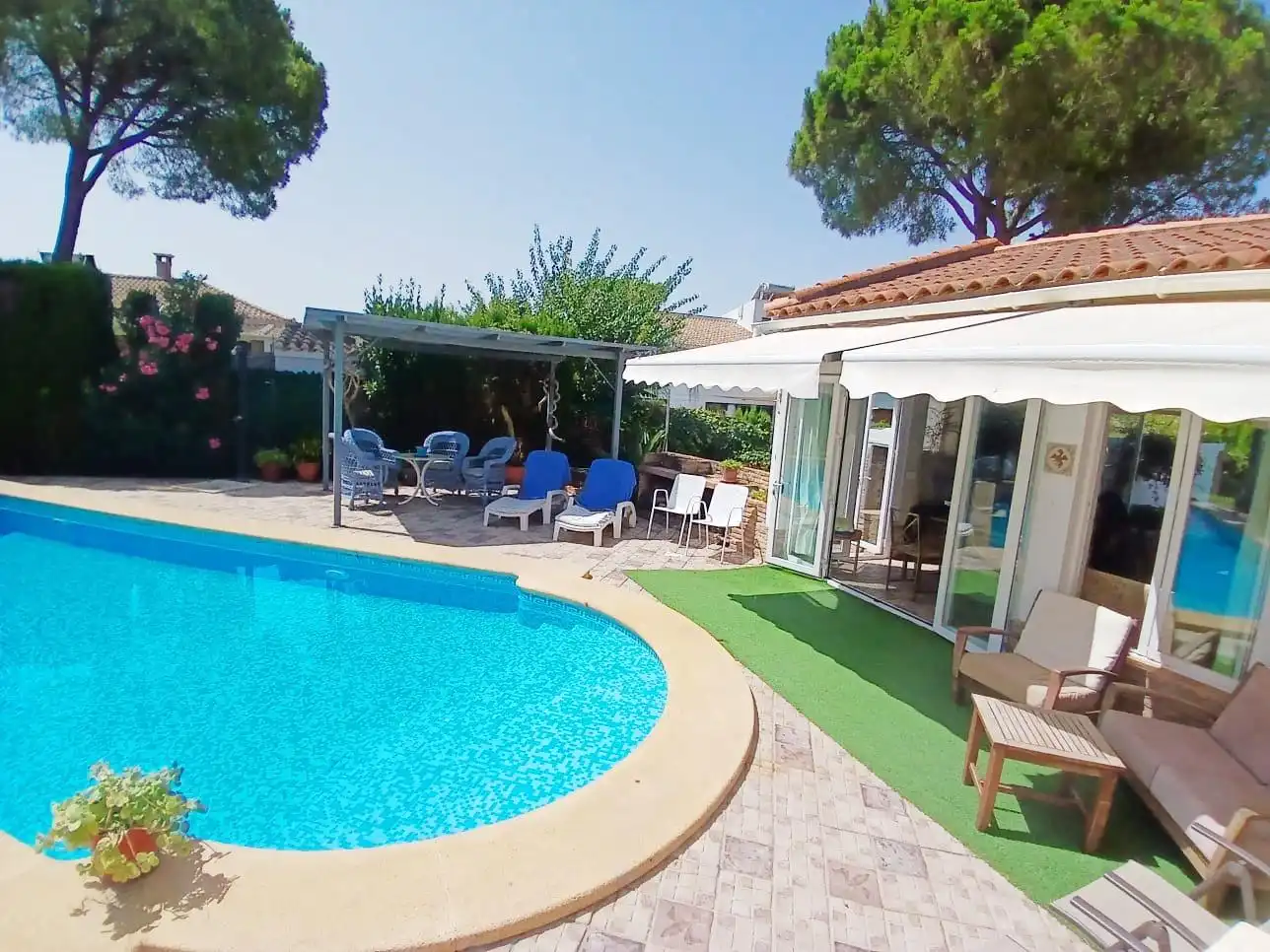 Piscina de Casa o chalet en venta en Aljaraque con Calefacción, Jardín privado y Piscina