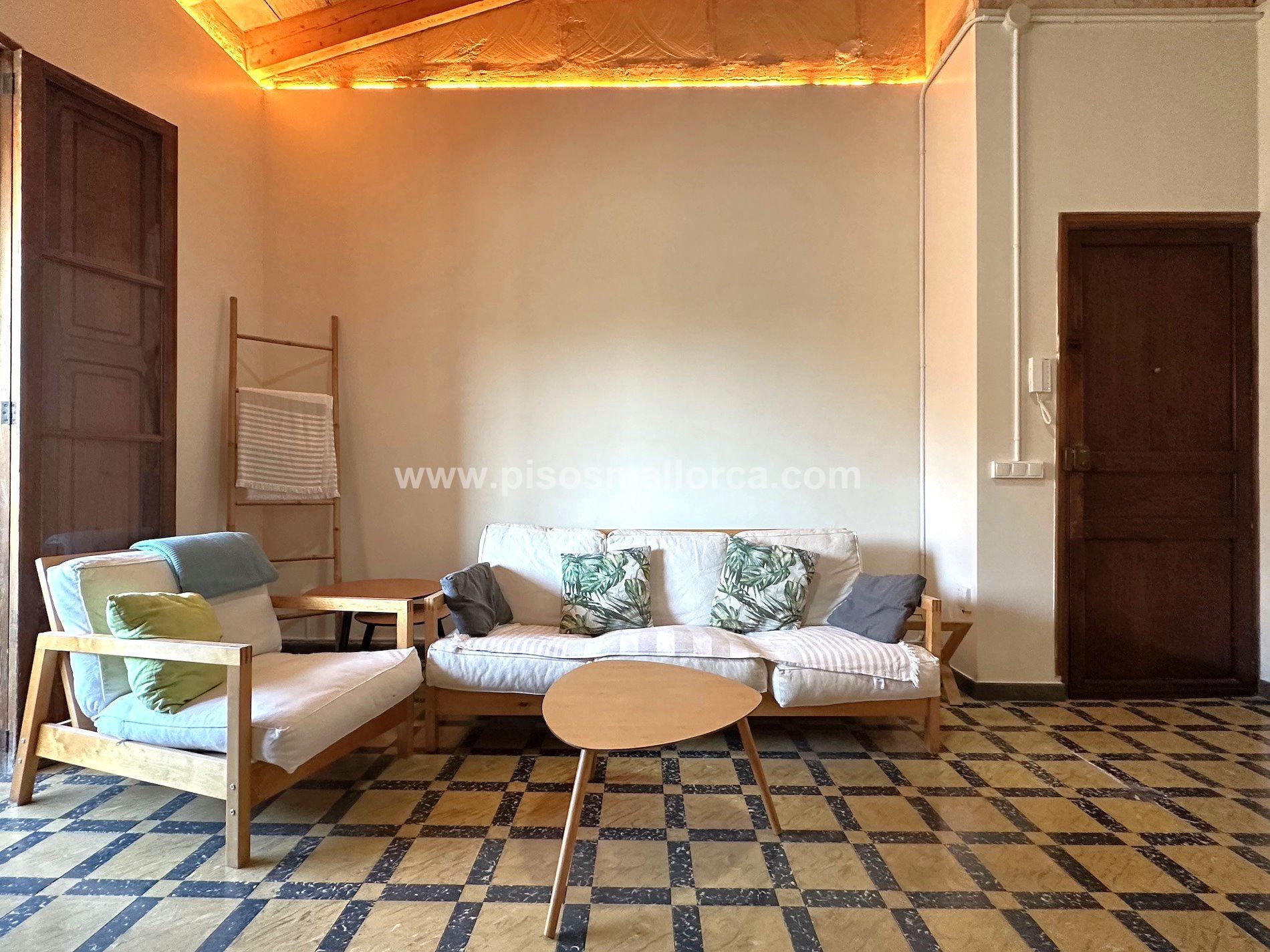 Living room of Flat to rent in  Palma de Mallorca  with Furnished