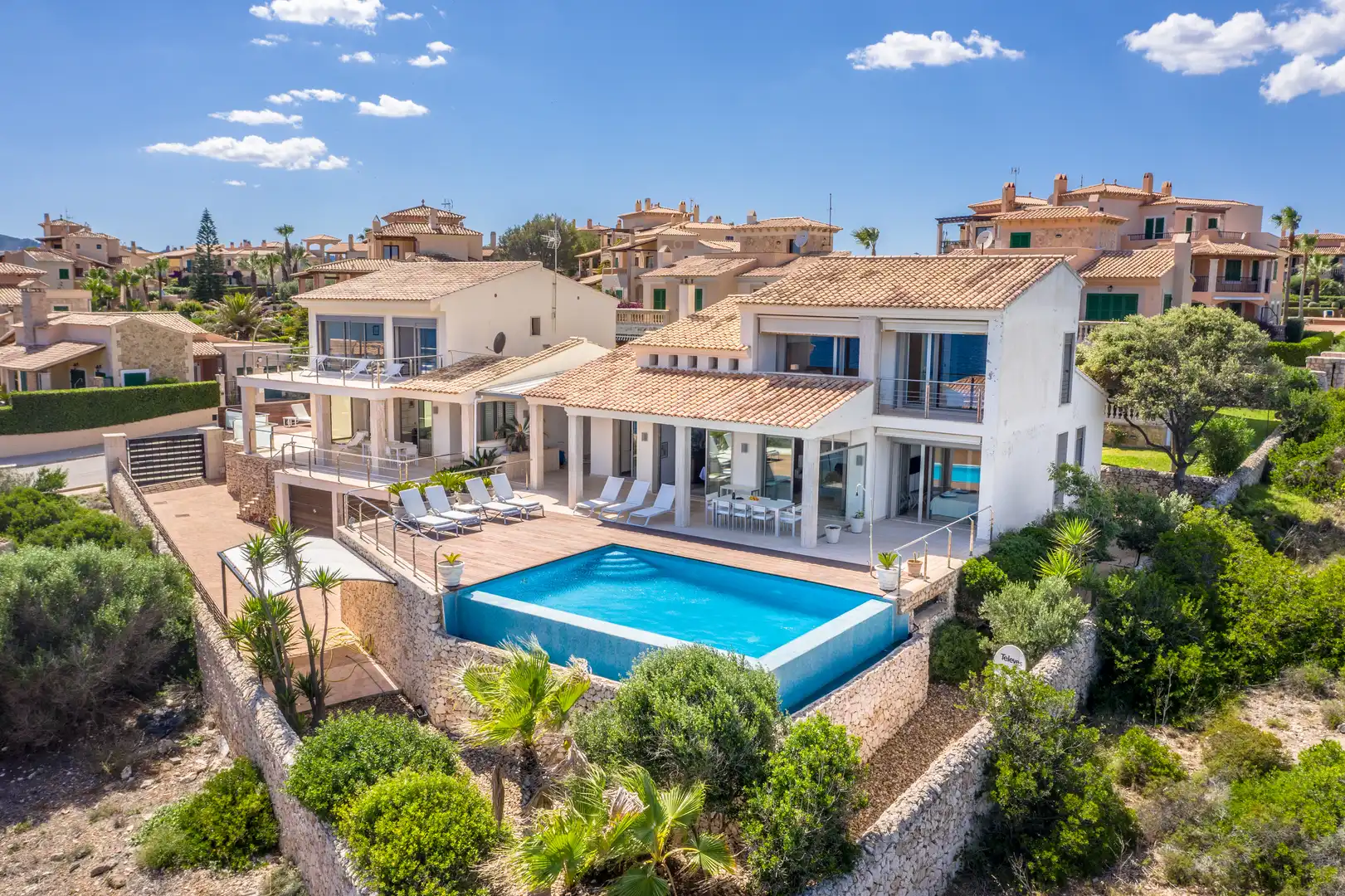 Vista exterior de Finca rústica en venda en Manacor amb Aire condicionat i Piscina