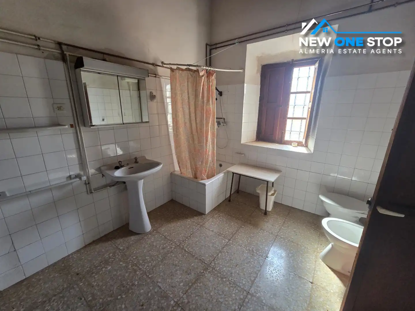 Baño de Finca rústica en venta en Cuevas del Almanzora con Jardín privado y Balcón