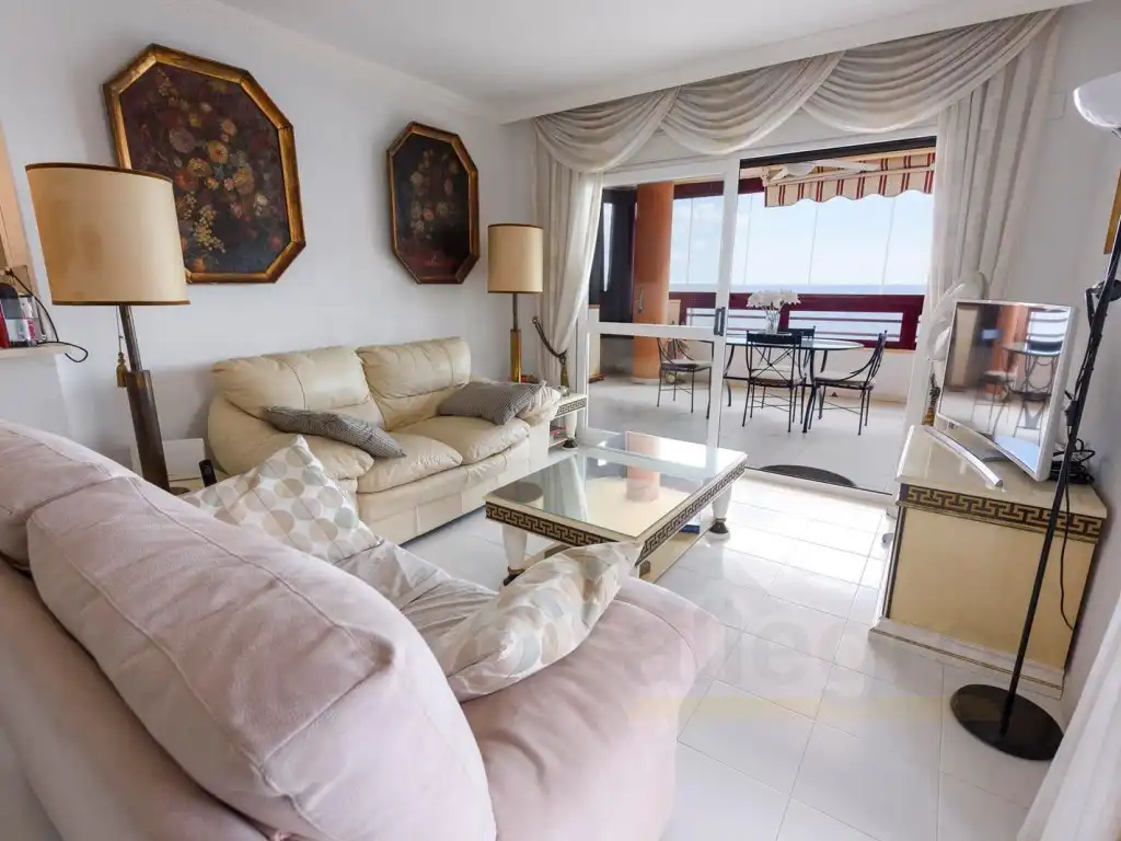 Sala de estar de Apartamento en venta en Calpe / Calp