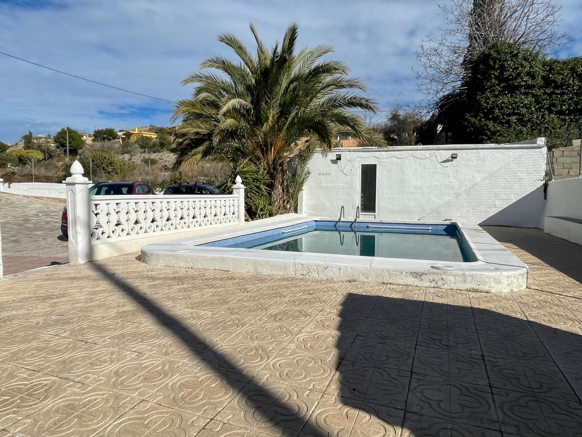 Piscina de Casa o xalet en venda en Aspe amb Aire condicionat, Terrassa i Traster