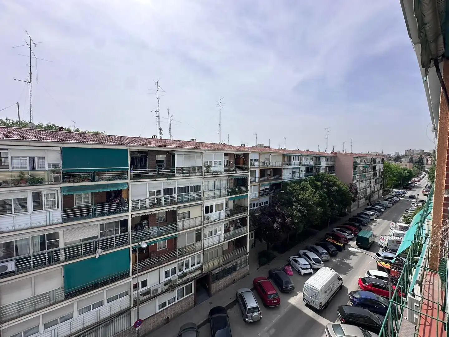 Vista exterior de Apartamento en venta en Madrid con Aire acondicionado, Calefacción y Parquet