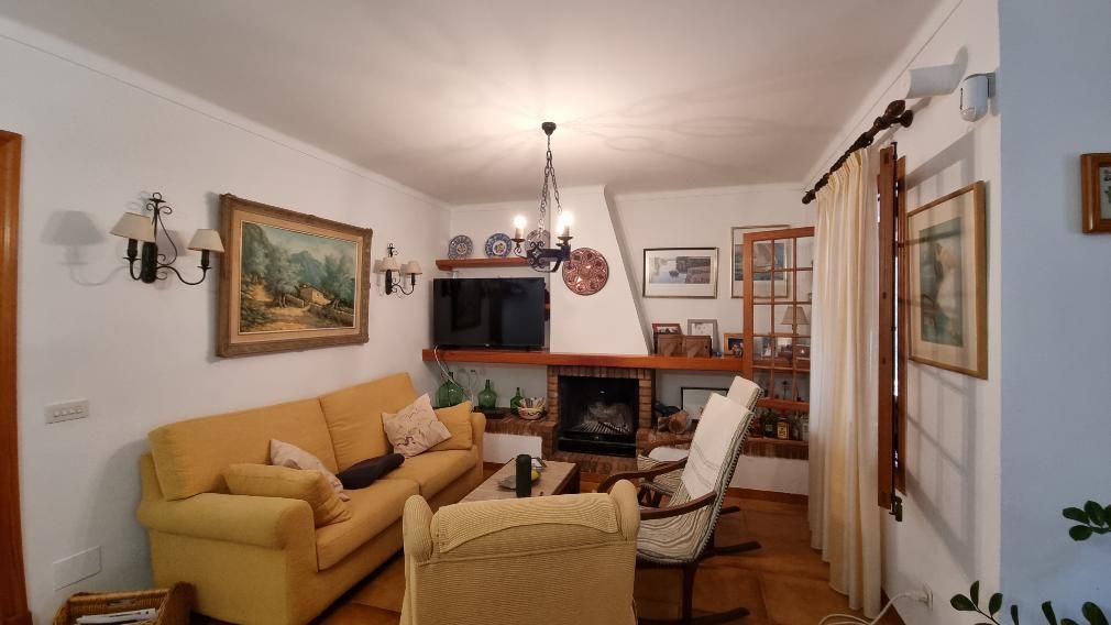 Sala d'estar de Casa o xalet de lloguer en Llucmajor amb Aire condicionat, Calefacció i Jardí privat