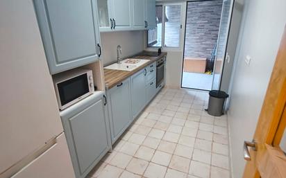 Kitchen of Flat for sale in Cartagena  with Parquet flooring, Furnished and Oven