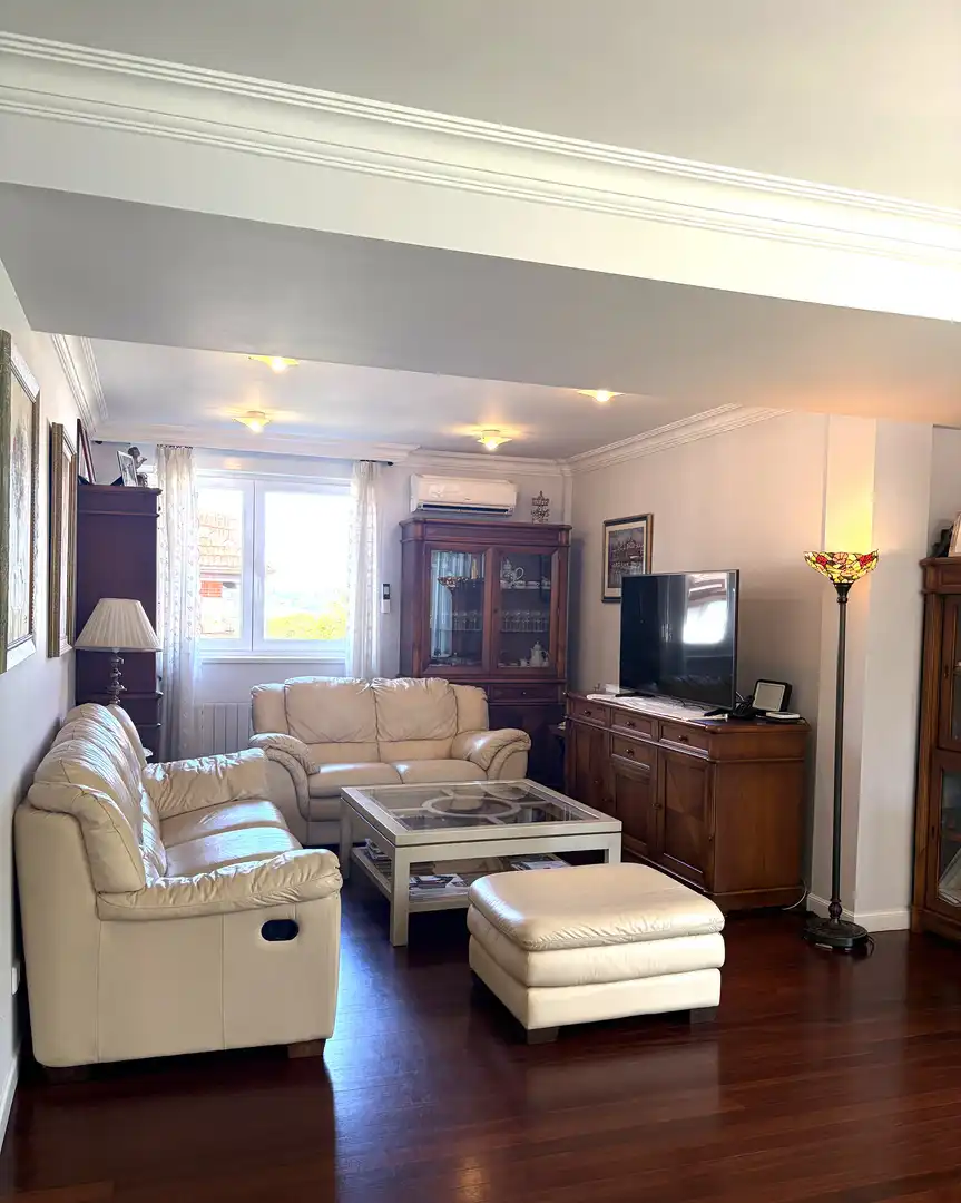 Wohnzimmer von Haus oder Chalet zum Verkauf in Getxo  mit Klimaanlage, Heizung und Abstellraum
