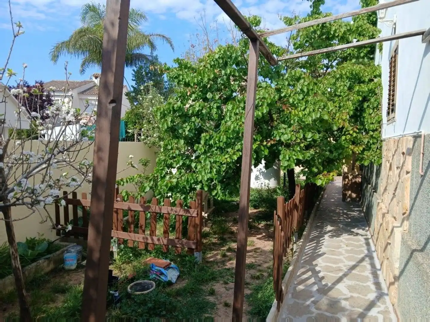 Jardí de Casa adosada en venda en Montserrat amb Calefacció, Jardí privat i Terrassa