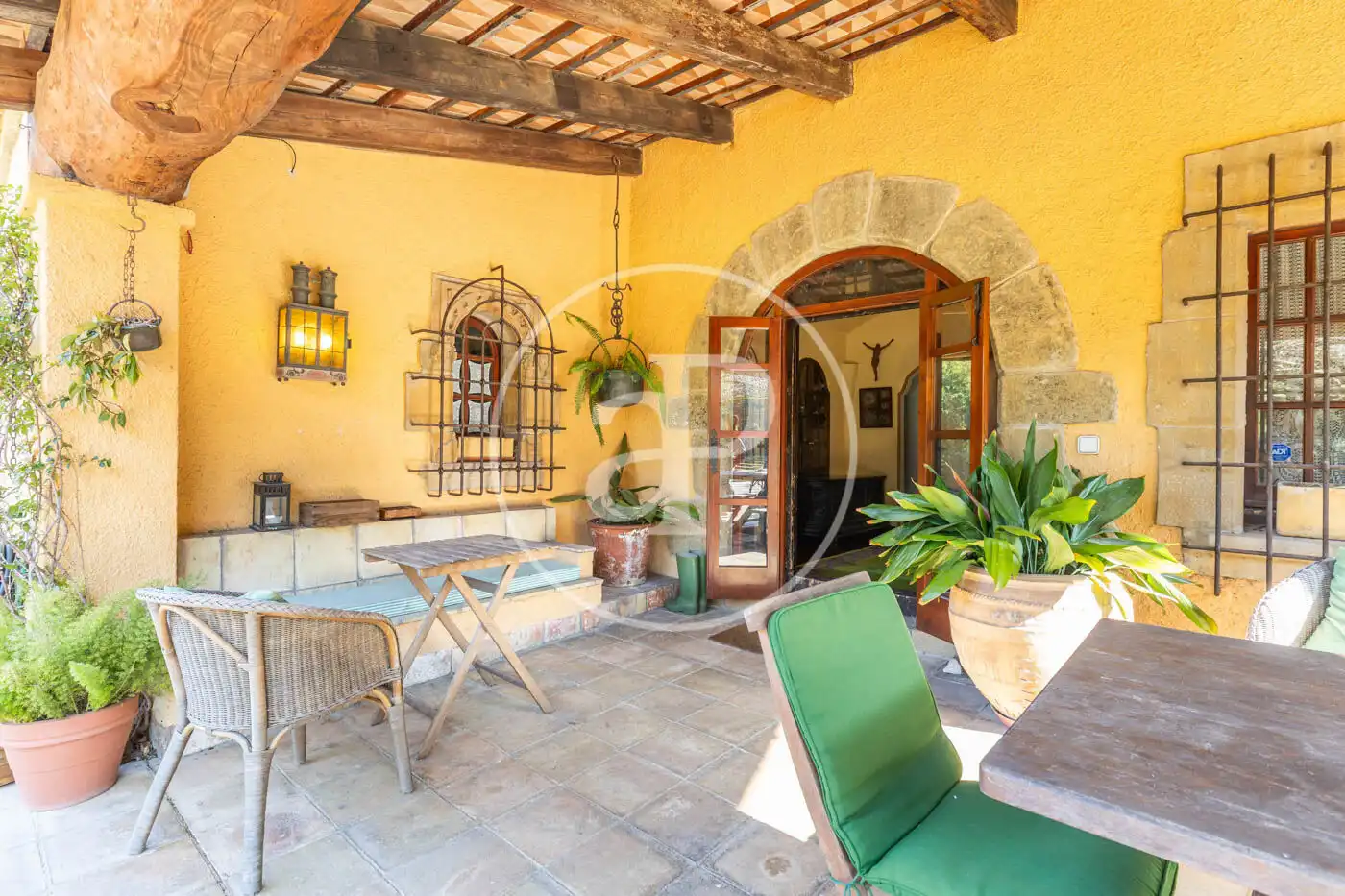 Jardín de Casa o chalet en venta en Vilanova del Vallès con Calefacción, Jardín privado y Terraza