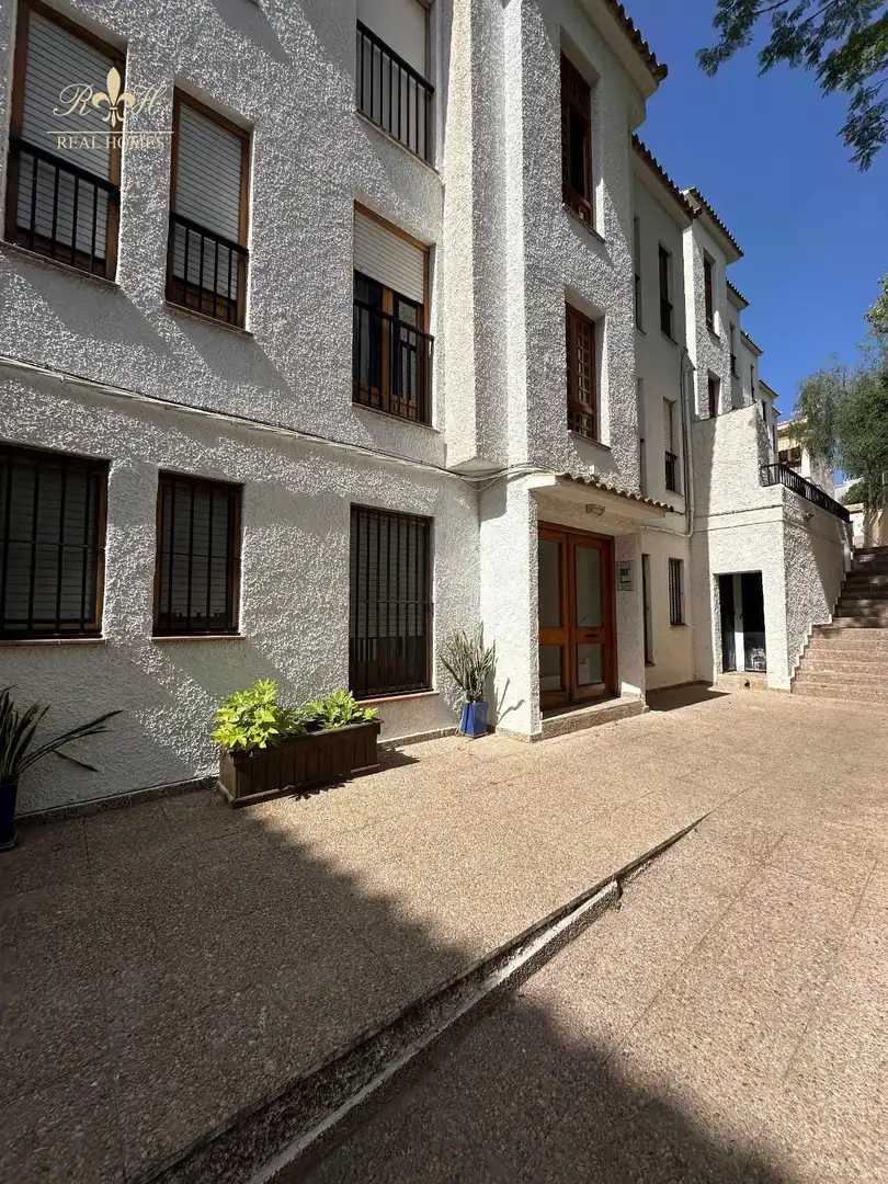 Exterior view of Flat for rent in Altea  with Air Conditioner and Furnished