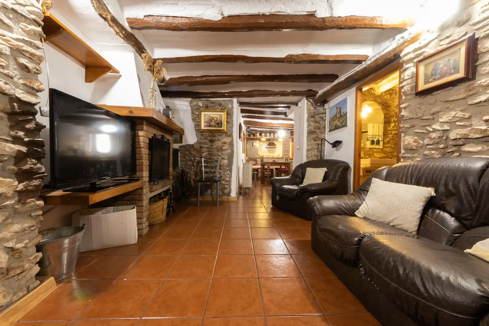 Living room of Country homes for sale in Vila-rodona  with Terrace, Furnished and Oven