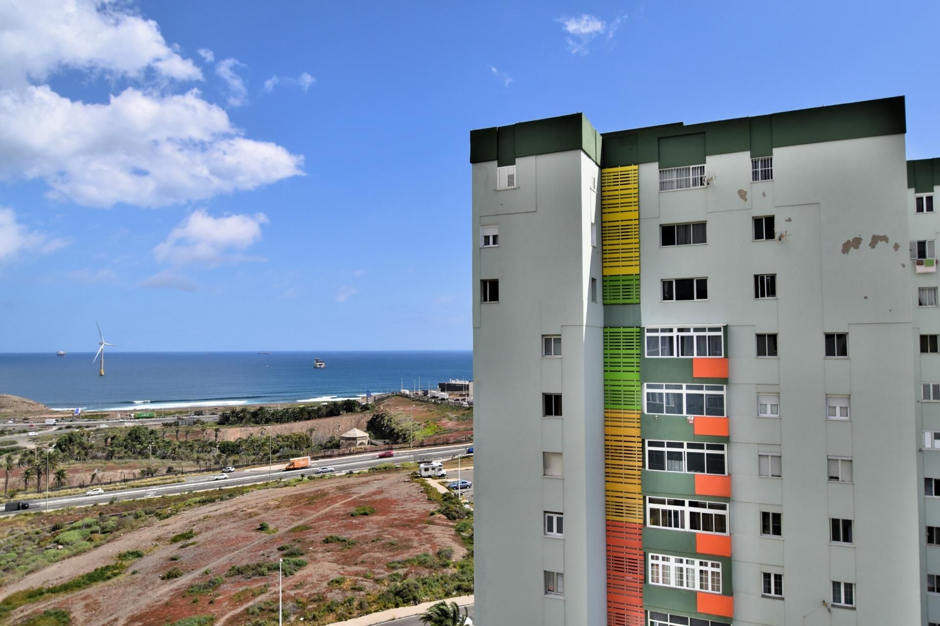 Vista exterior de Pis en venda en Telde