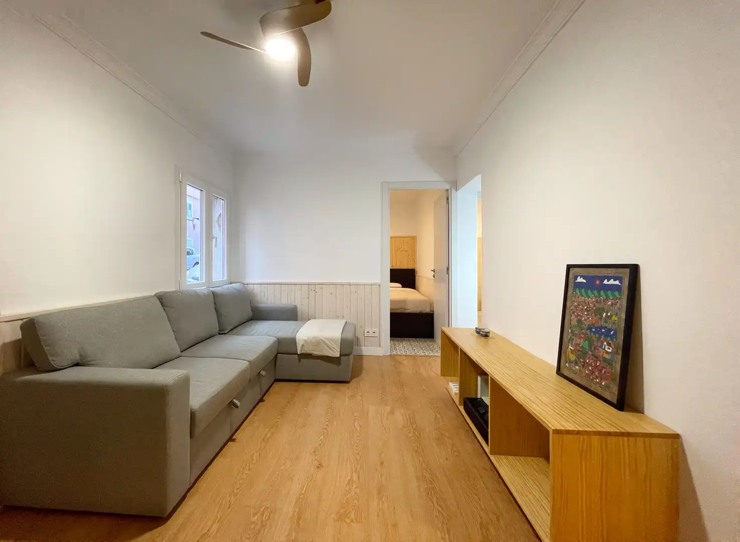 Sala d'estar de Pis en venda en Las Palmas de Gran Canaria amb Moblat