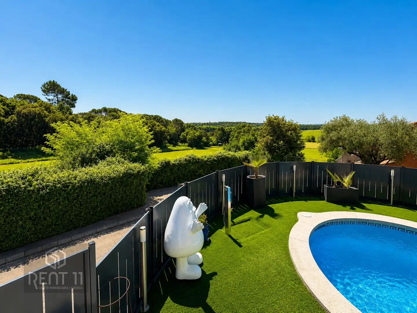 Piscina de Casa o chalet en venta en Girona con Aire acondicionado, Calefacción y Trastero