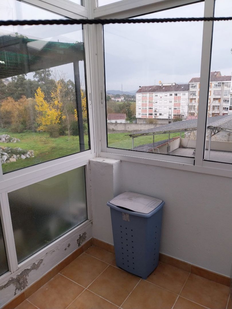 Balcony of Flat for sale in Ourense Capital   with Heating, Parquet flooring and Terrace