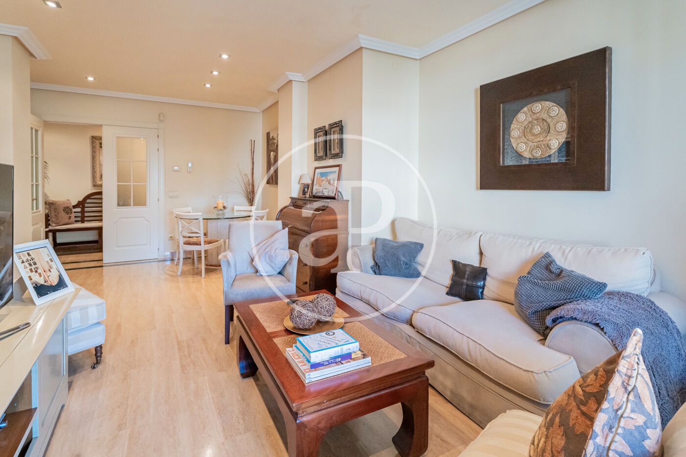 Living room of Flat for sale in Majadahonda  with Air Conditioner, Heating and Private garden