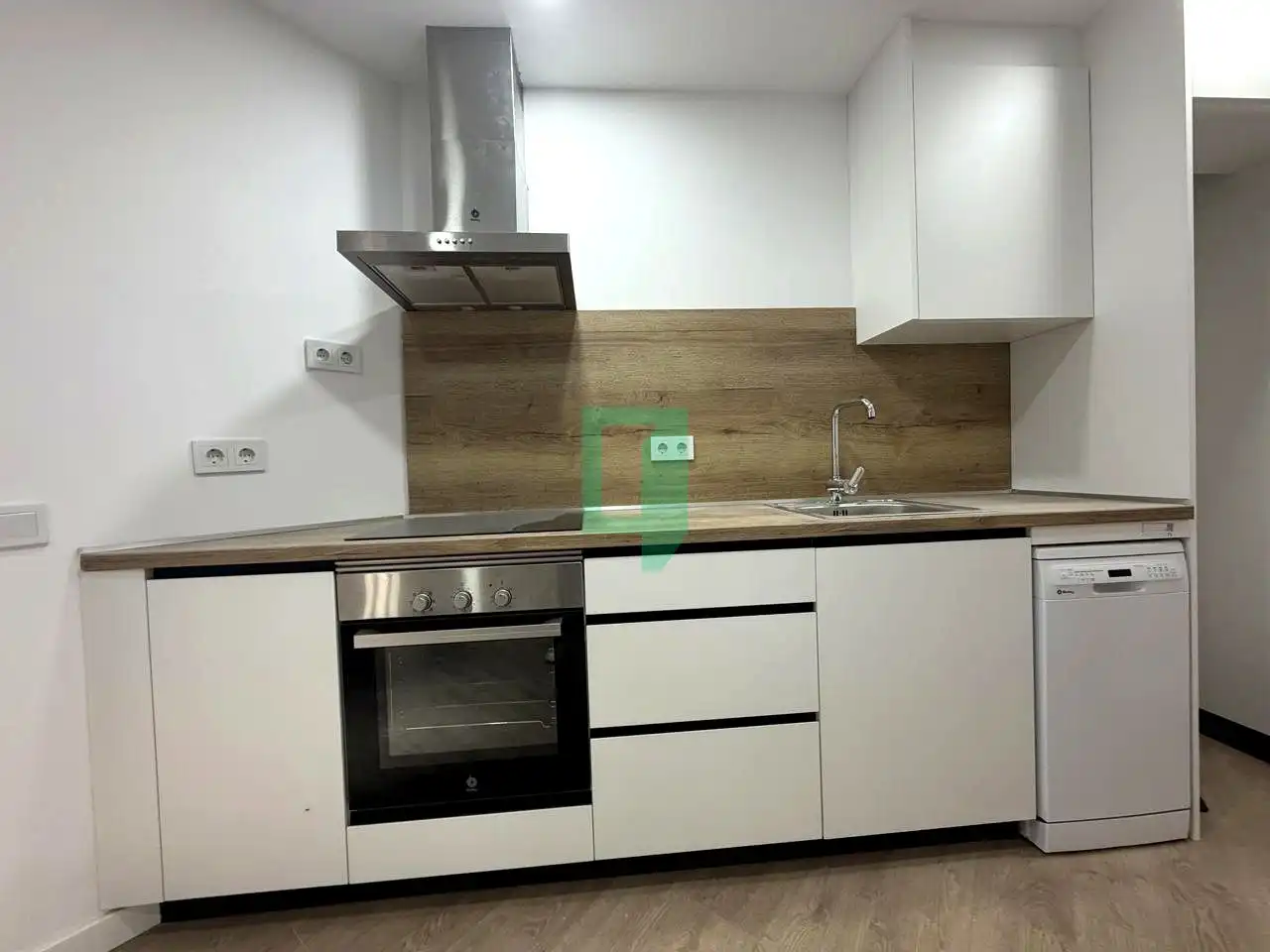 Cocina de Dúplex en venta en Badalona con Parquet