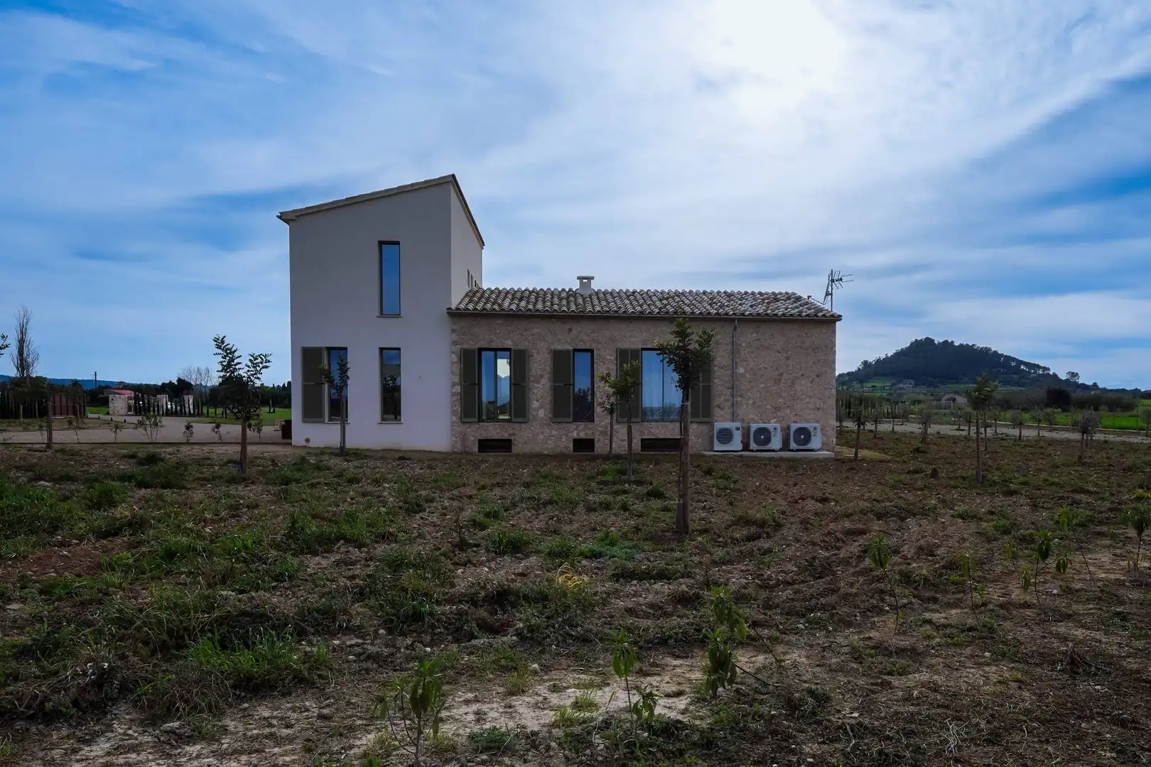 Vista exterior de Finca rústica en venda en Sineu amb Aire condicionat, Calefacció i Terrassa