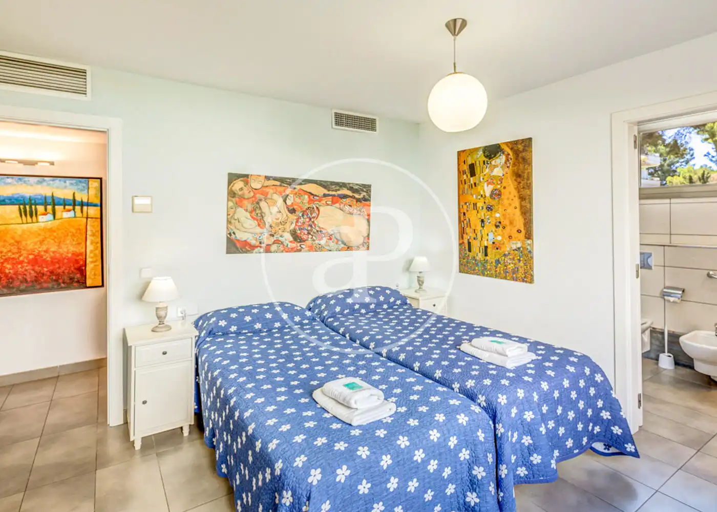 Bedroom of Houses for rent in Alcúdia  with Air Conditioner, Heating and Private garden