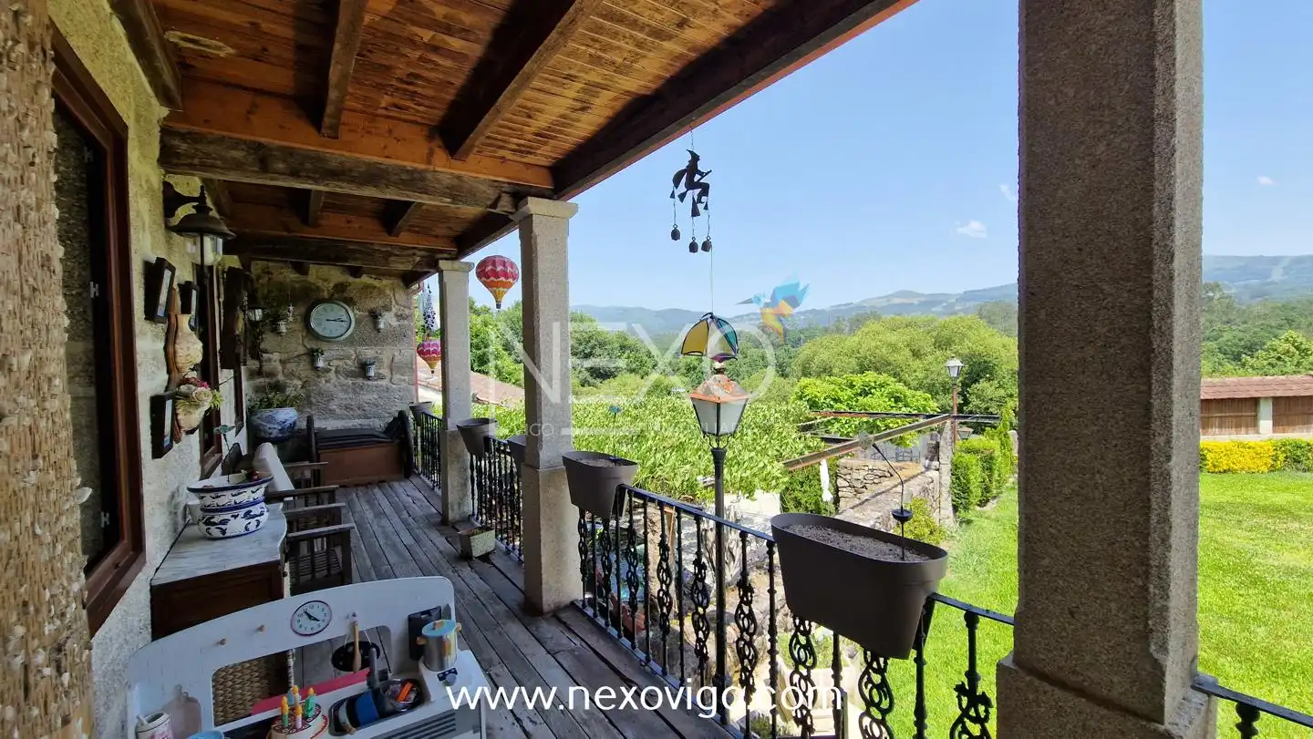 Terrasse von Haus oder Chalet zum Verkauf in Mondariz mit Heizung, Privatgarten und Terrasse