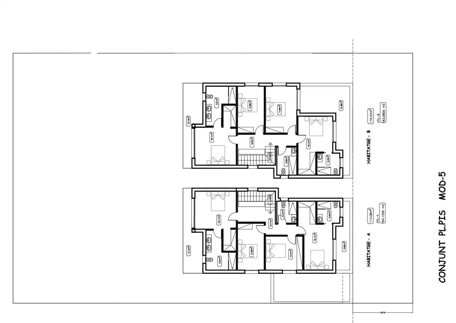 Casa amb terrassa en venda a Cap Ras - Creus - Falconera, imagen 5
