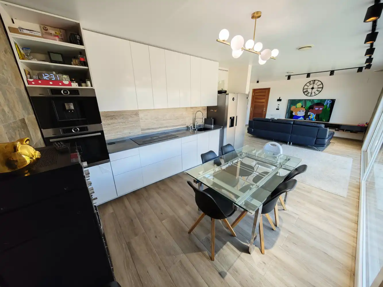 Cocina de Casa o chalet en venta en Calpe / Calp con Aire acondicionado, Calefacción y Jardín privado