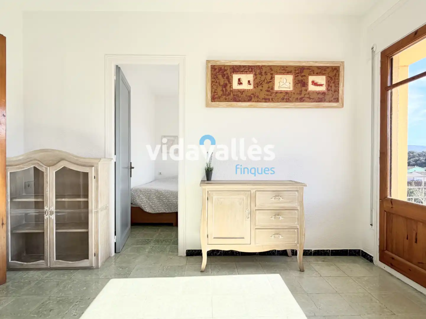 Dormitori de Pis en venda en Santa Maria de Palautordera amb Parquet, Terrassa i Forn