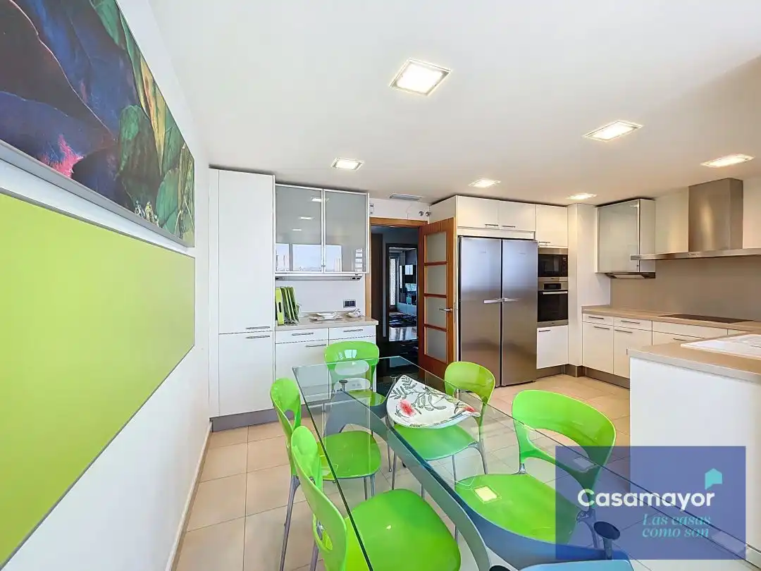 Kitchen of Attic for sale in Alicante / Alacant  with Air Conditioner, Heating and Terrace