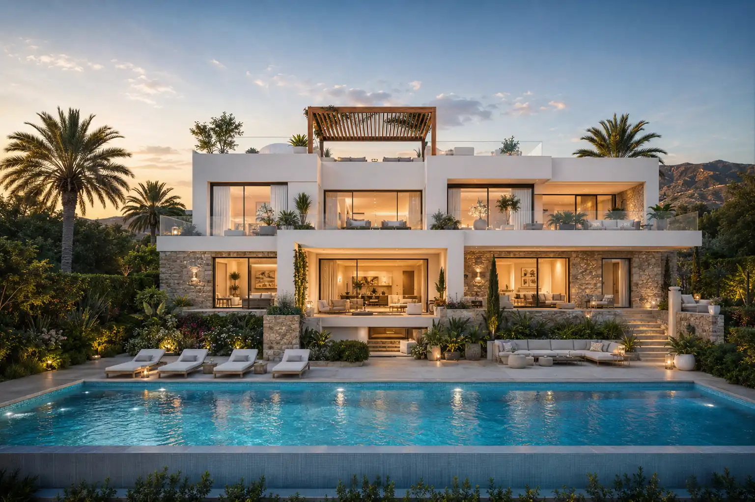 Vista exterior de Residencial en venda en Marbella