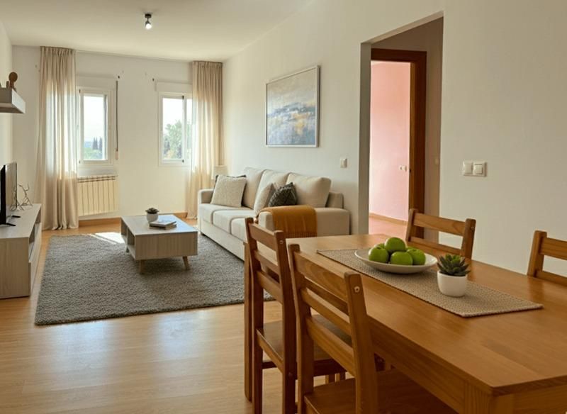 Living room of Flat for sale in Atarfe  with Storage room and Balcony