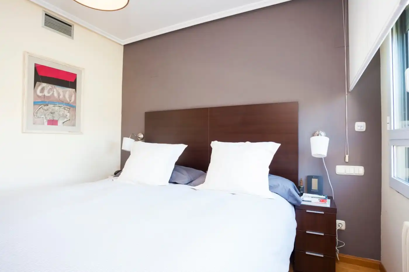 Bedroom of Detached homes for sale in Zaragoza  with Air Conditioner, Heating and Private garden