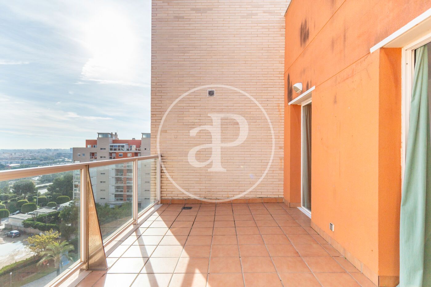Terrace of Flat to rent in Paterna  with Heating, Private garden and Terrace