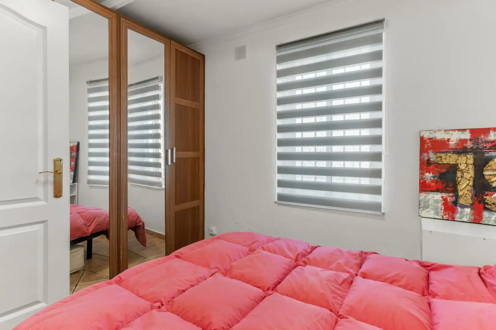 Bedroom of Houses for sale in Benalmádena  with Air Conditioner, Private garden and Swimming Pool