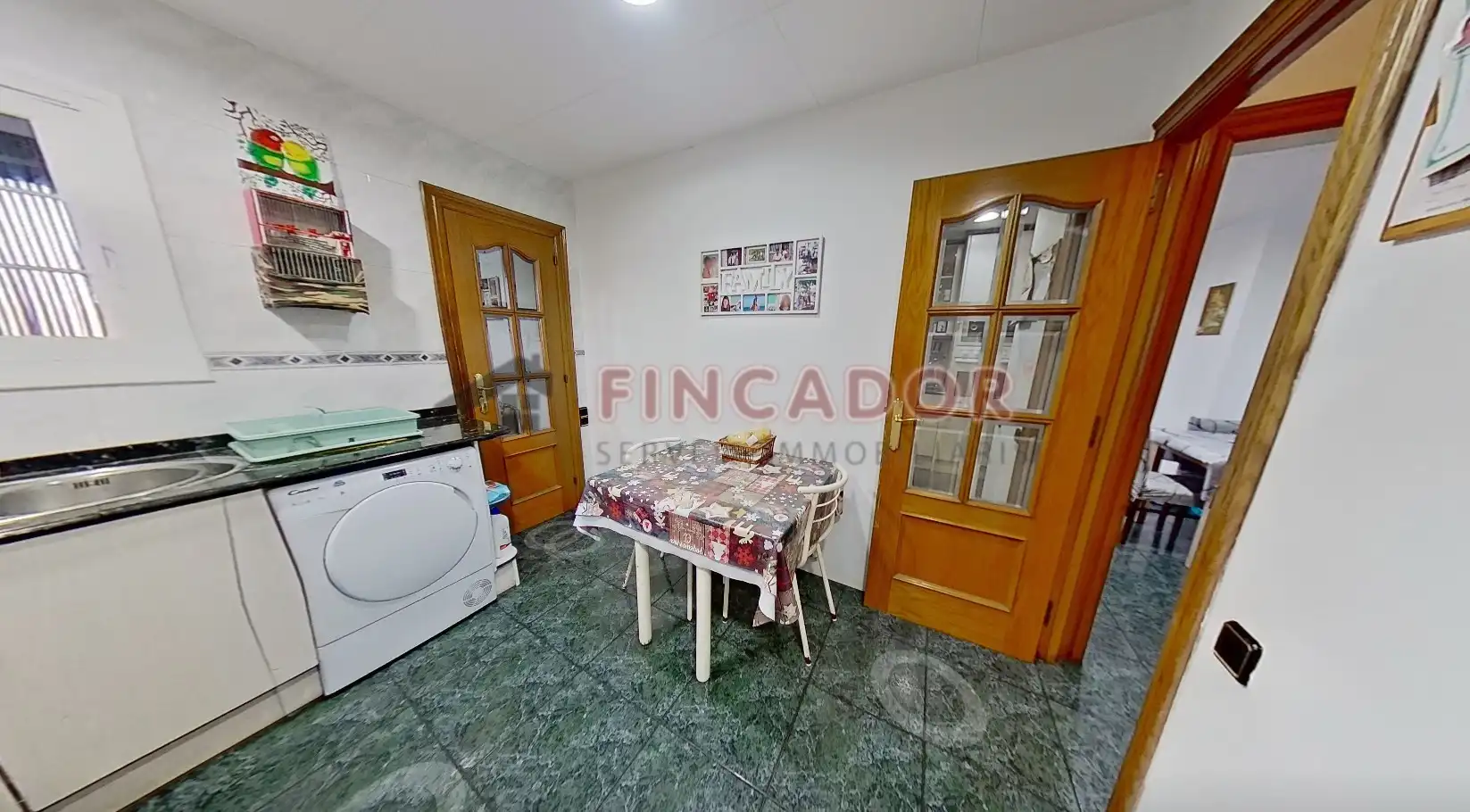Kitchen of Flat for sale in Terrassa  with Air Conditioner and Heating