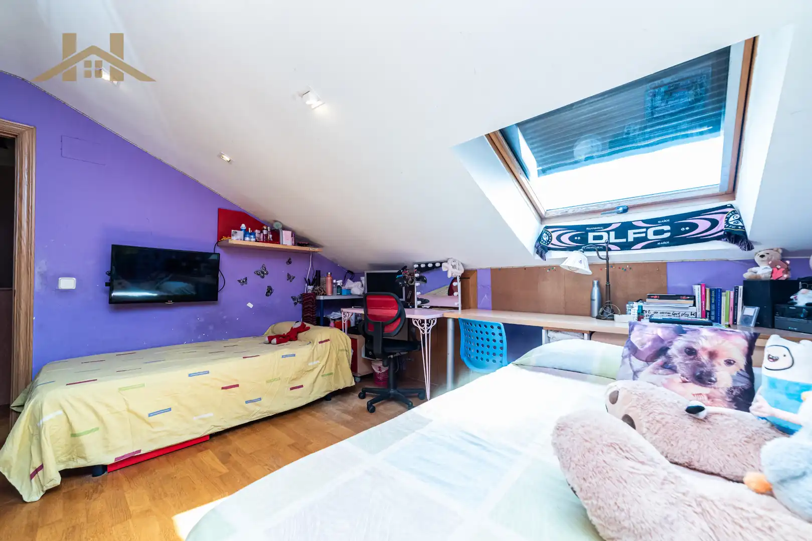 Bedroom of Attic for sale in El Escorial  with Air Conditioner, Heating and Terrace