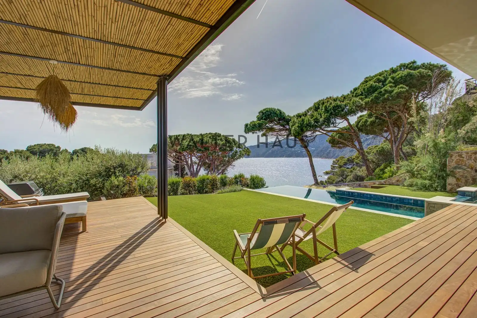 Terraza de Casa o chalet en venta en Sant Feliu de Guíxols con Aire acondicionado, Jardín privado y Terraza