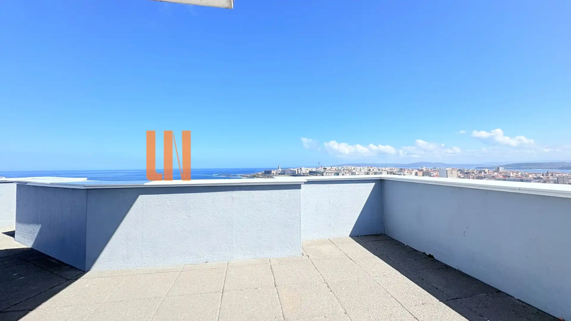 Terrace of Flat for sale in A Coruña Capital   with Parquet flooring and Balcony