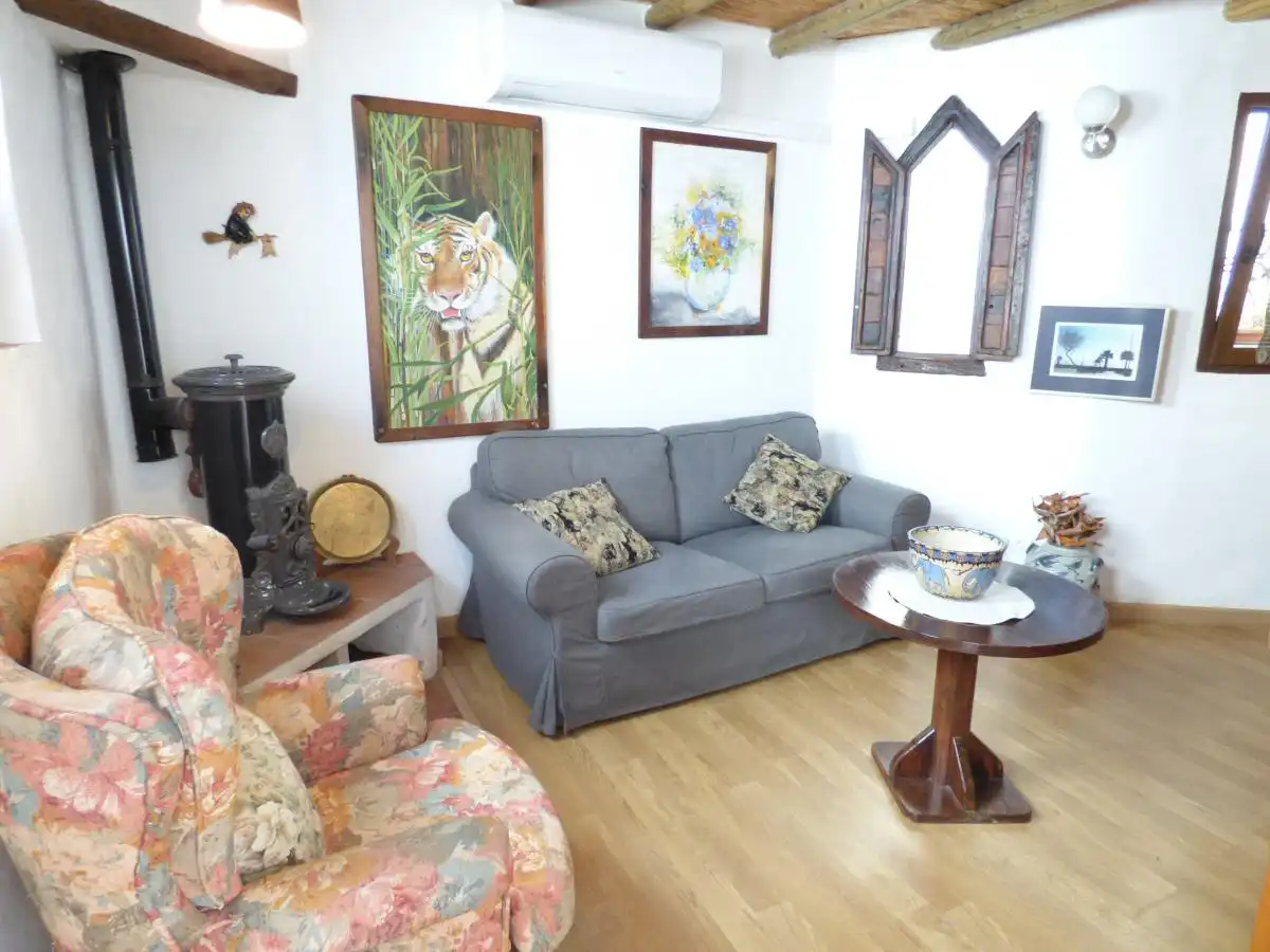 Sala de estar de Casa o chalet en venta en Canillas de Aceituno con Aire acondicionado, Terraza y Amueblado