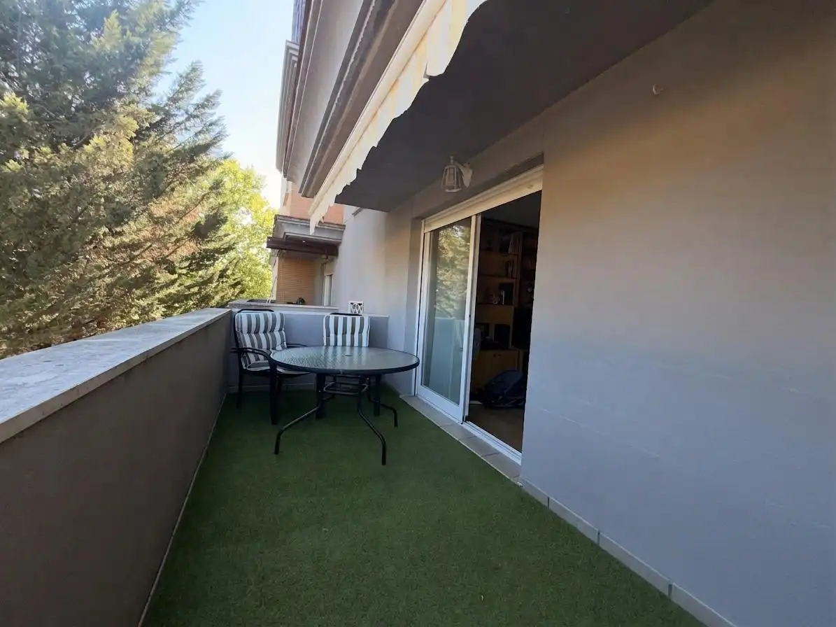 Balcony of Flat for sale in Collado Villalba  with Heating, Private garden and Terrace