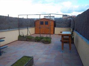Terrace of Flat for sale in Roda de Ter  with Heating, Terrace and Furnished
