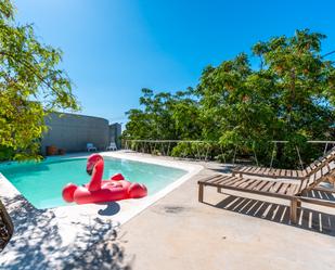 Piscina de Casa o xalet en venda en San Vicente del Raspeig / Sant Vicent del Raspeig amb Aire condicionat, Calefacció i Jardí privat