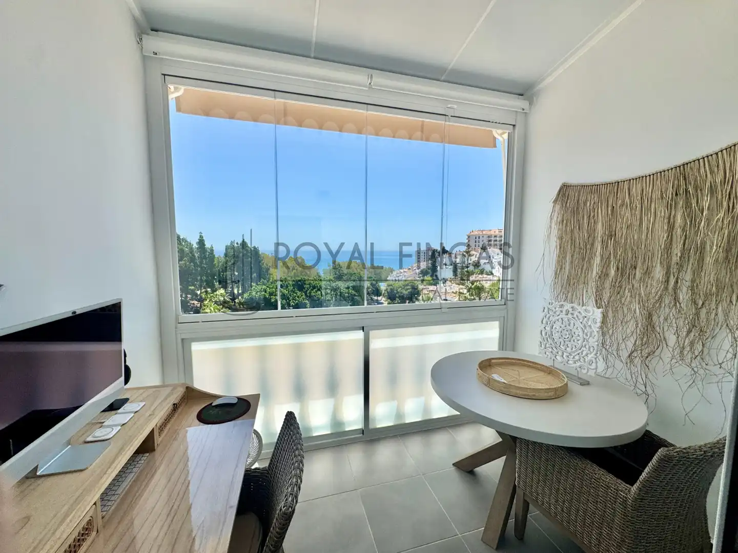 Exterior view of Detached homes for sale in Benalmádena  with Air Conditioner, Terrace and Furnished