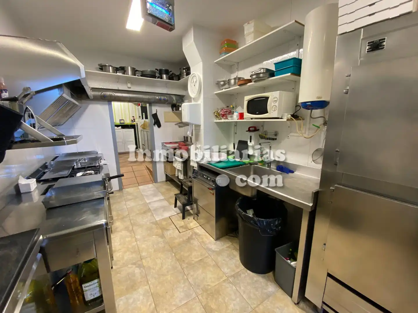 Cuina de Local en venda en Muskiz amb Aire condicionat, Calefacció i Terrassa