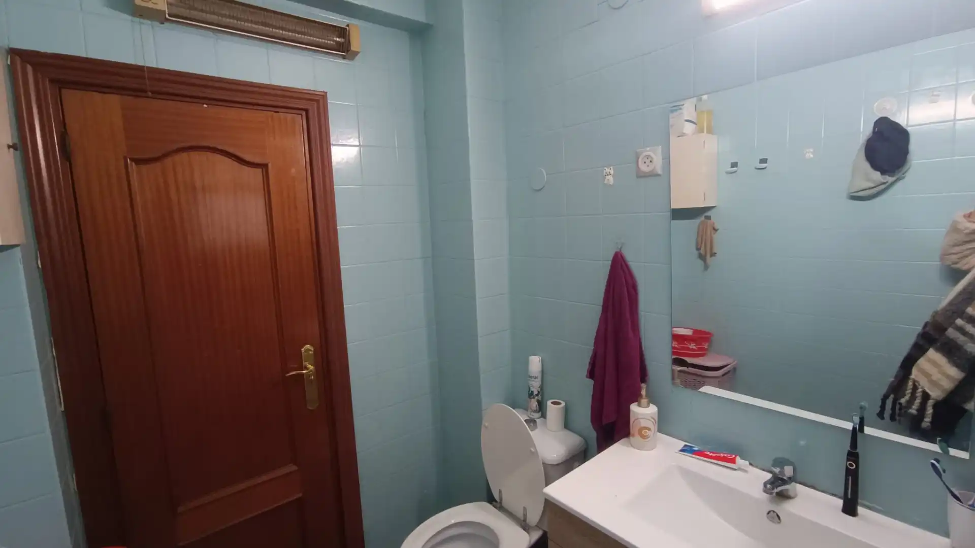 Bany de Pis en venda en Móstoles amb Parquet i Terrassa