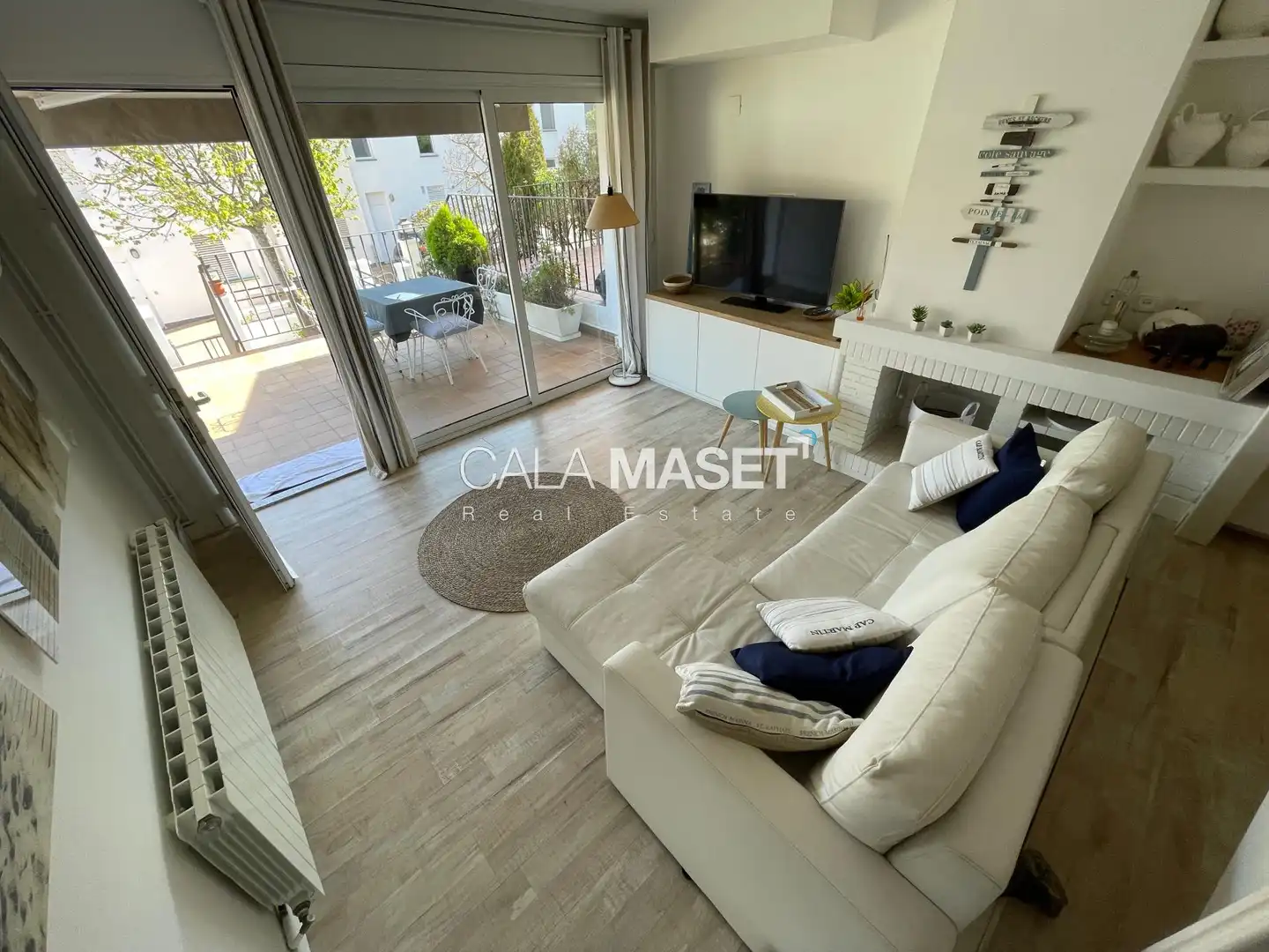 Adossat amb jardí en venda a Sant Pol, imagen 3