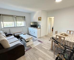 Sala d'estar de Pis en venda en  Madrid Capital amb Calefacció i Parquet