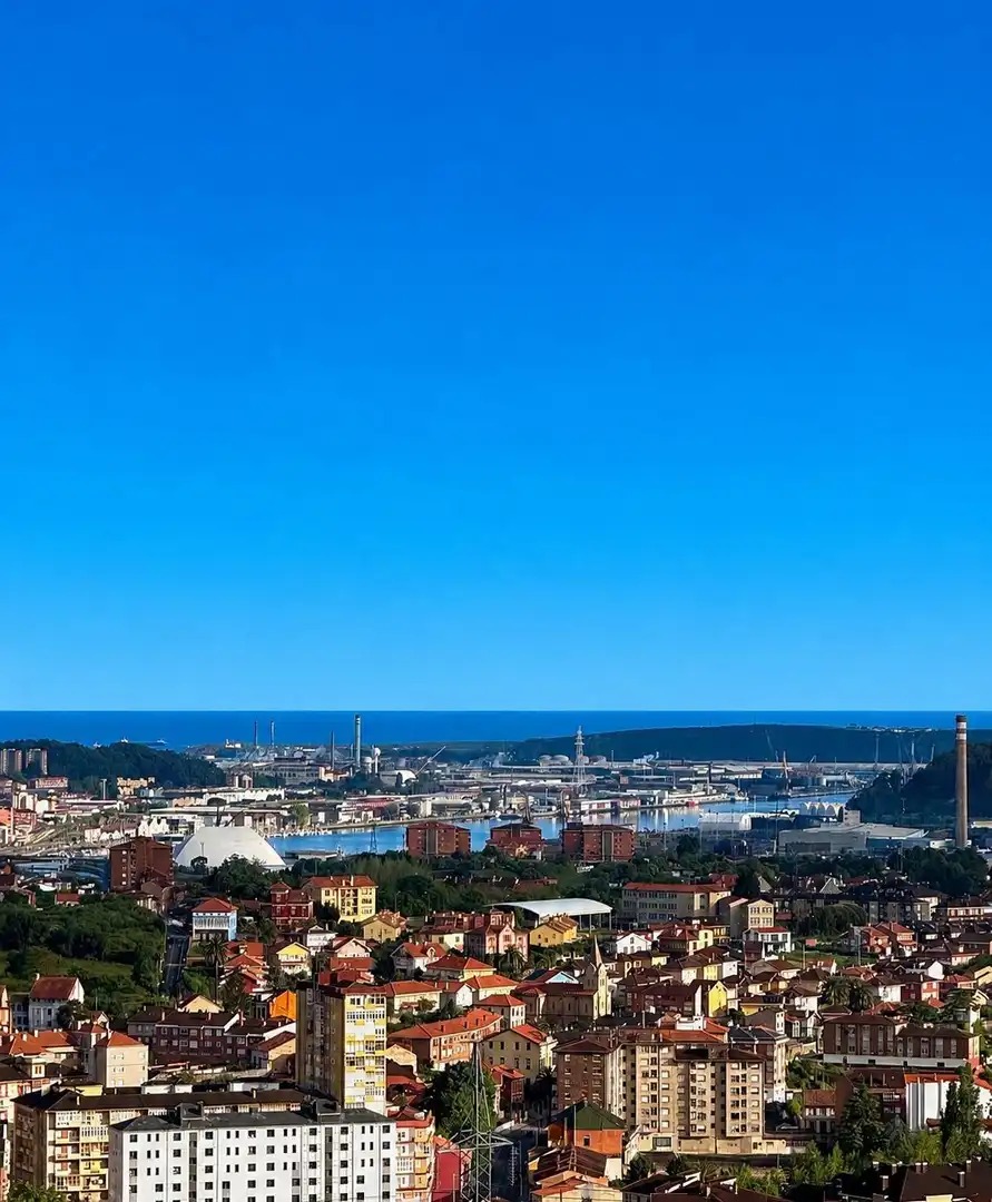 Vista exterior de Casa o xalet en venda en Corvera de Asturias amb Calefacció, Jardí privat i Terrassa