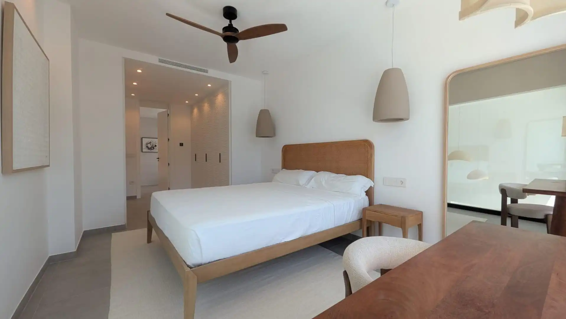 Bedroom of Houses for sale in L'Alfàs del Pi  with Air Conditioner, Heating and Terrace