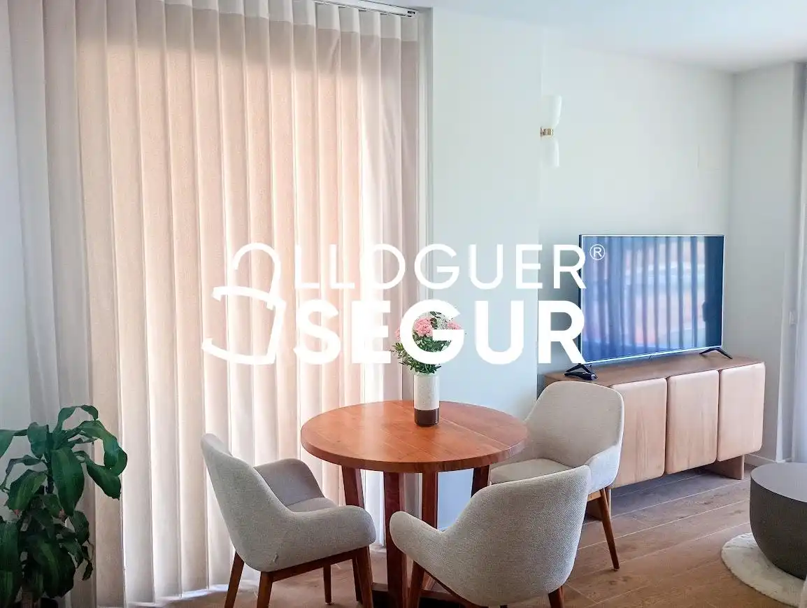 Living room of Flat for rent in Viladecans  with Air Conditioner, Terrace and Swimming Pool